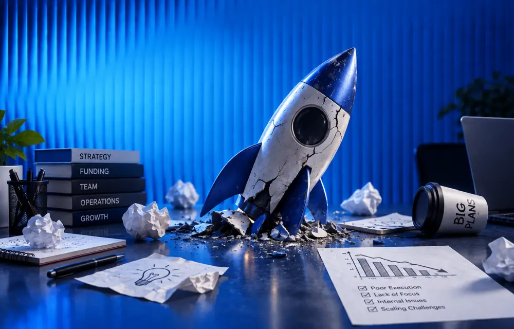 Why Startups Fail- It Is Often Not the Idea, but the Way the Company Is Run